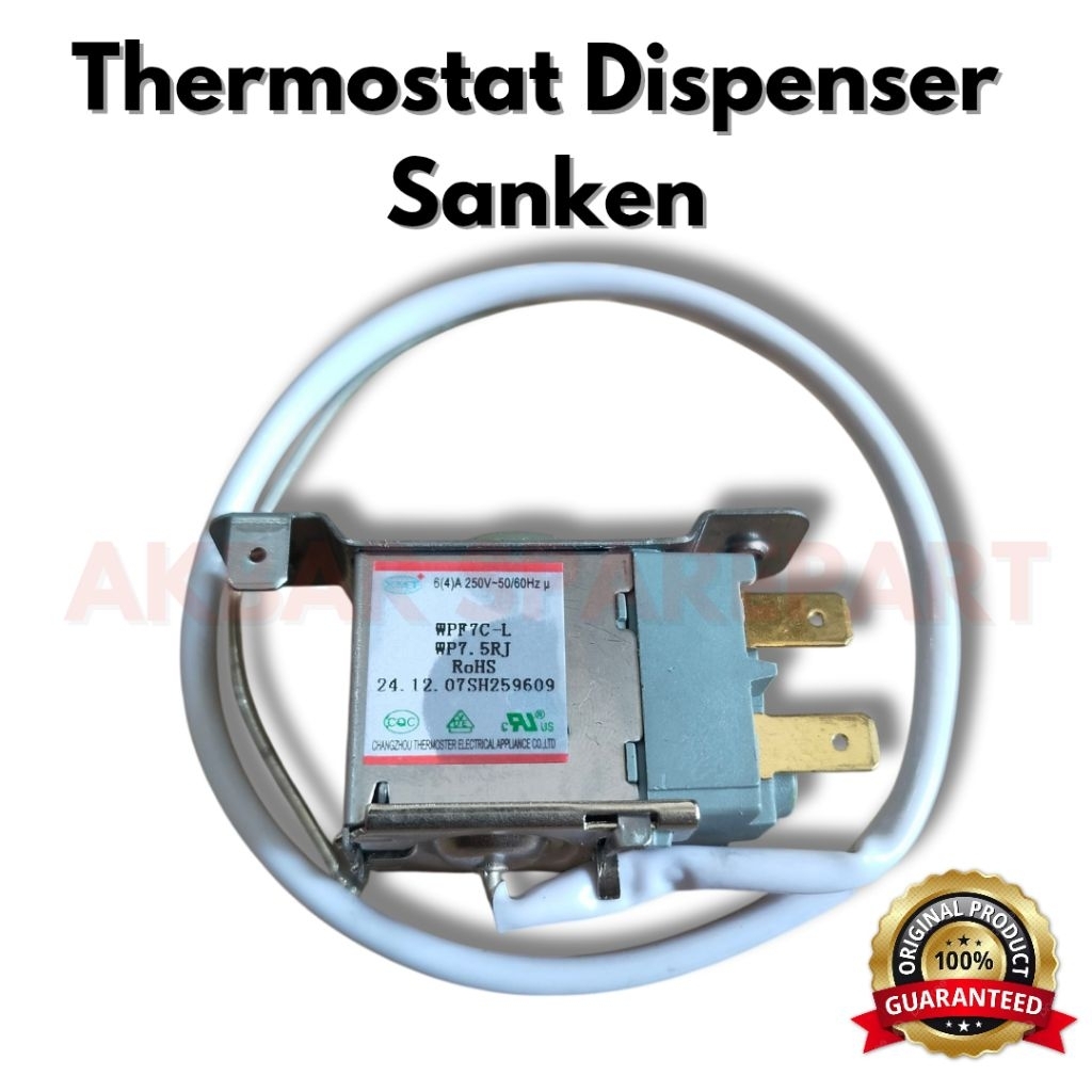 Termostat / Thermostat Dispenser Sanken HWD-772SH HWD-Z88 HWD-Z89 HWD-889SH HWD-999SH HWD-920 HWD-C1