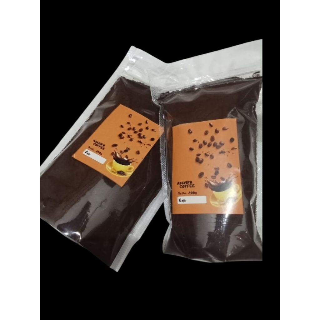 

assyifa coffee ( bubuk kopi hitam) 200 gr