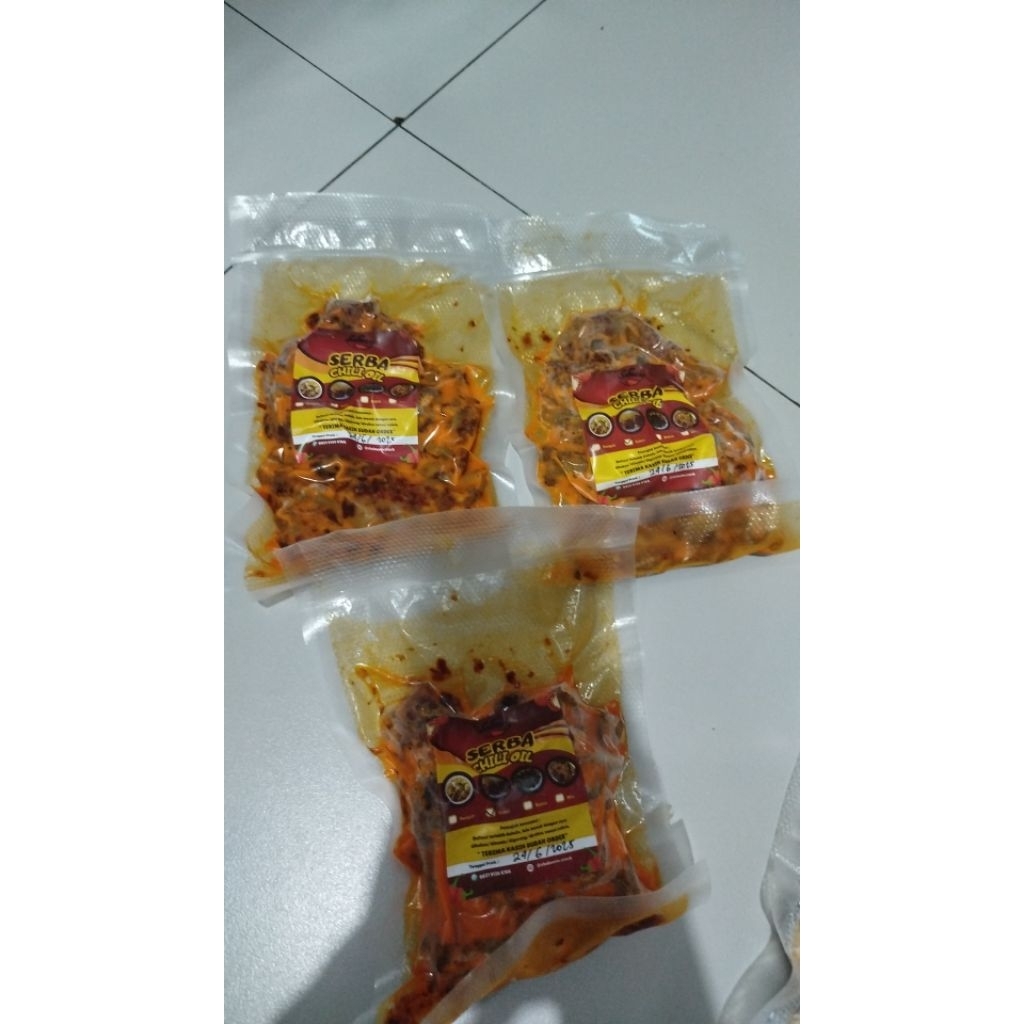 

ceker chili oil pesanan mbak ririn