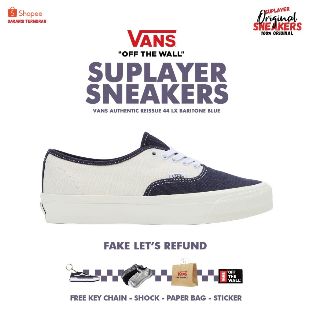 Vans Authentic Reissue 44 LX Baritone Blue