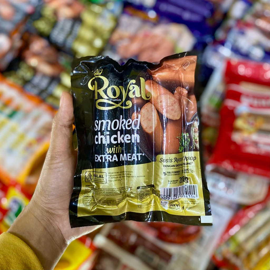 

Royal By Belfoods Smoked Chicken With Extra Meat 200gr