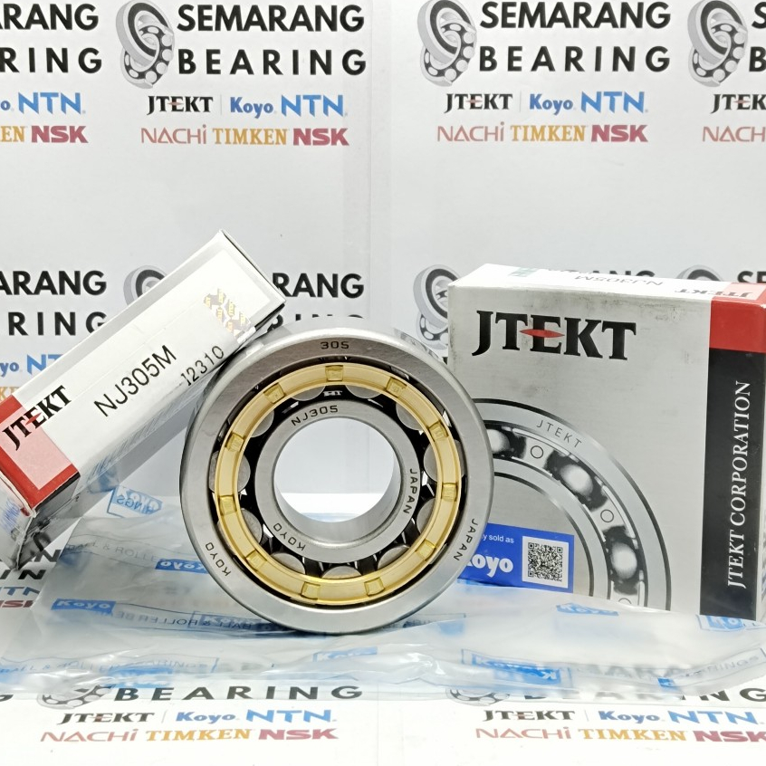 BEARING NJ 305 / NJ305 KOYO JAPAN LAHER MESIN CYLINDRICAL