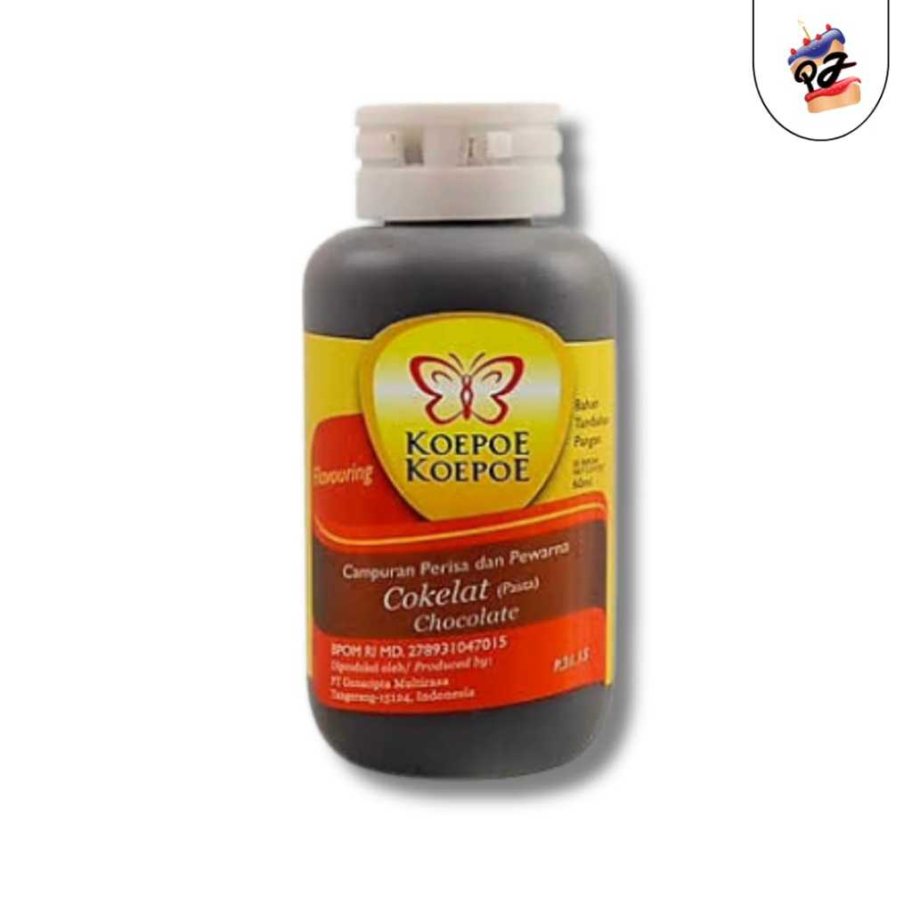 

PASTA KUPU COKLAT 60 ML .