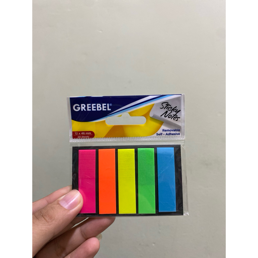 

Sticky note greebel 5 warna