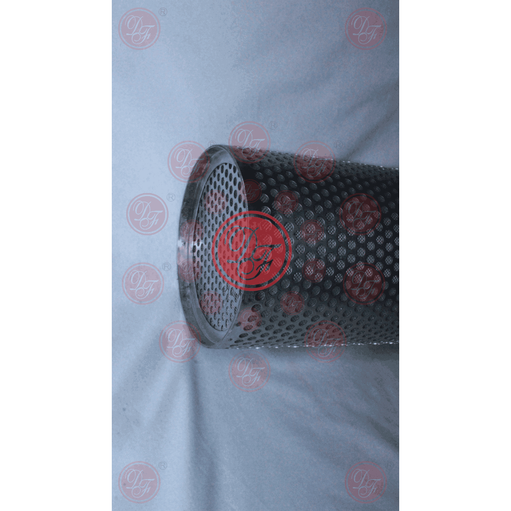 Distributor Stainless Steel Perforated Metal Basket Filter.