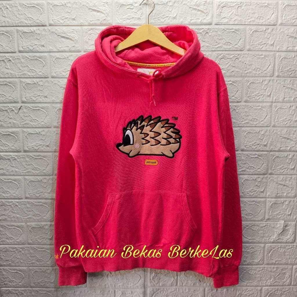 Hoodie Pancoat Landak Bordir Rare Korea