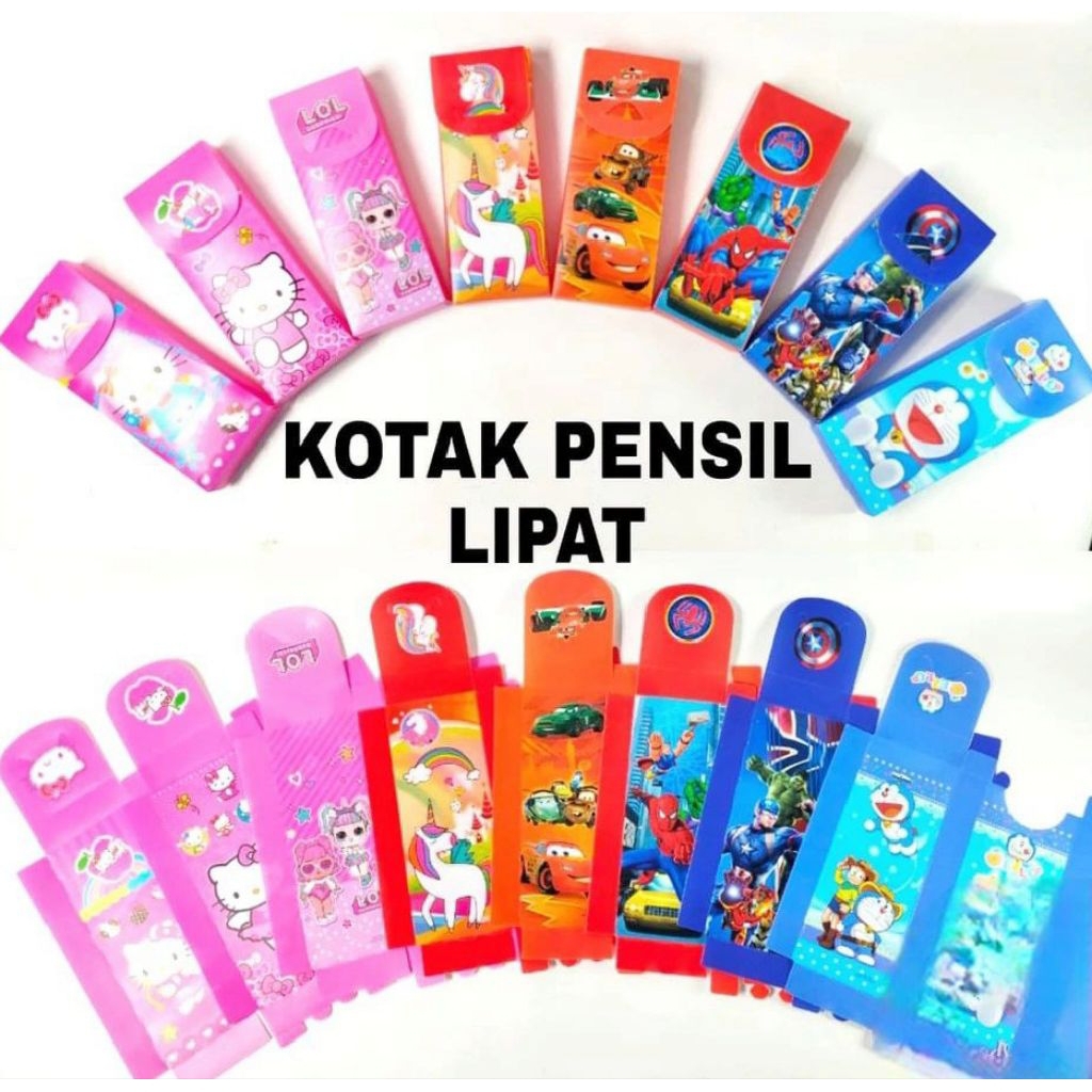 

Kotak/Tempat Pensil Mika Karakter (1pcs)