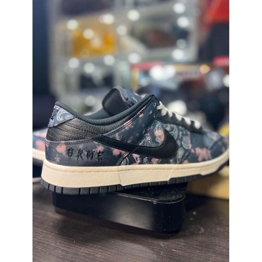 Dunk By You Low Washed Paisley 1 of 1  44.5 FULL BOX AUTHENTIC