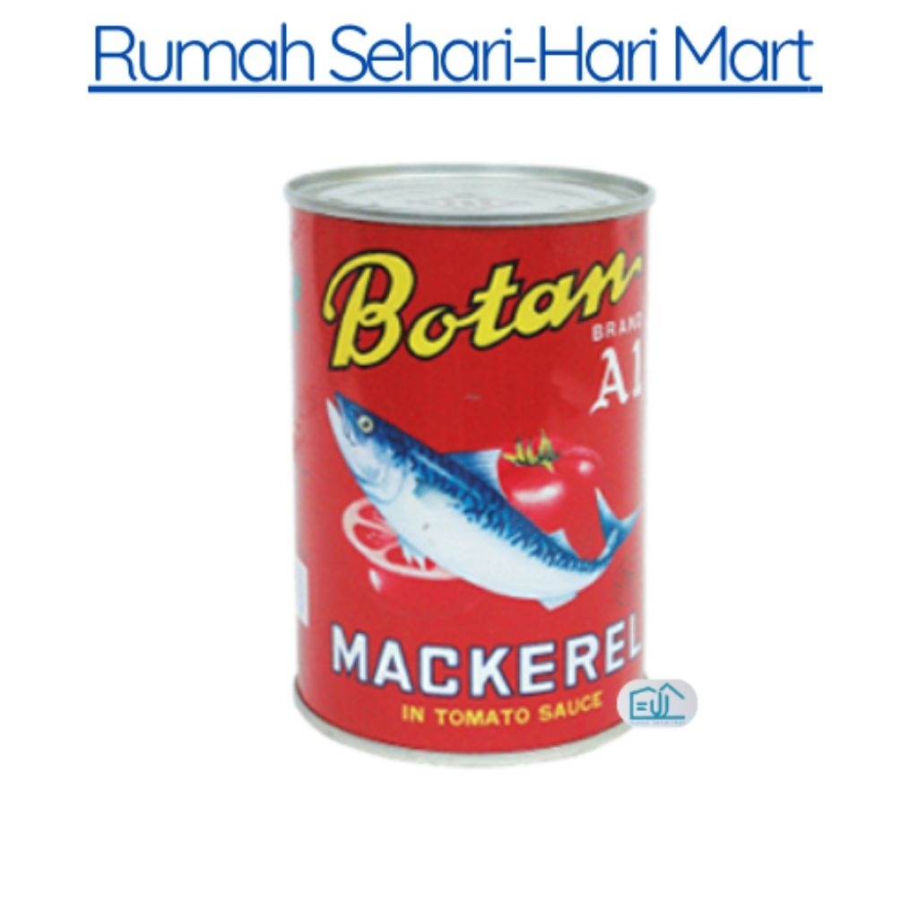 

Botan Mackerel Kaleng 425g – Ikan Mackerel Saus Tomat | Satuan / Paket 3 Hemat
