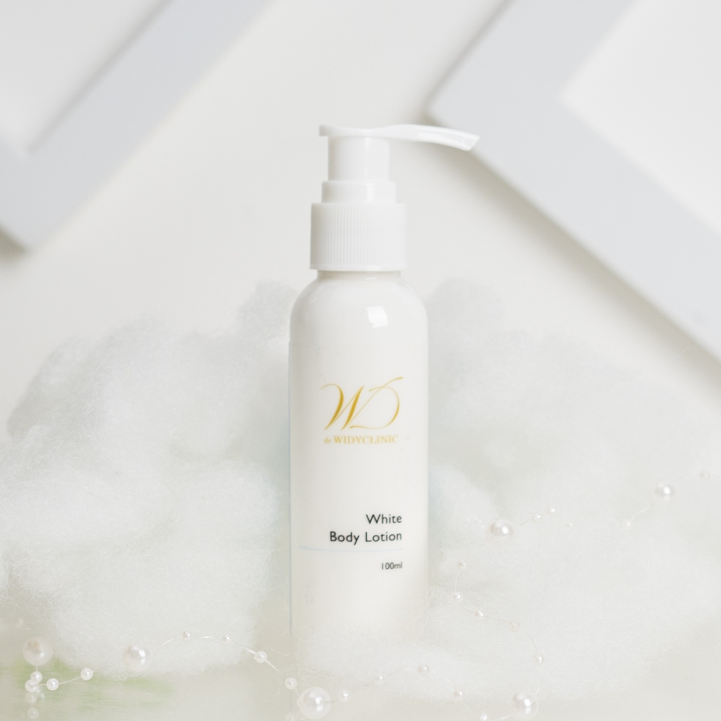 White Body Lotion dr Widy Clinic Mencerahkan, Melembabkan Kulit Tubuh