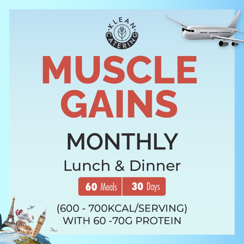 

Klean Gains Diet Catering - Monthly (60 Meals/30Days)