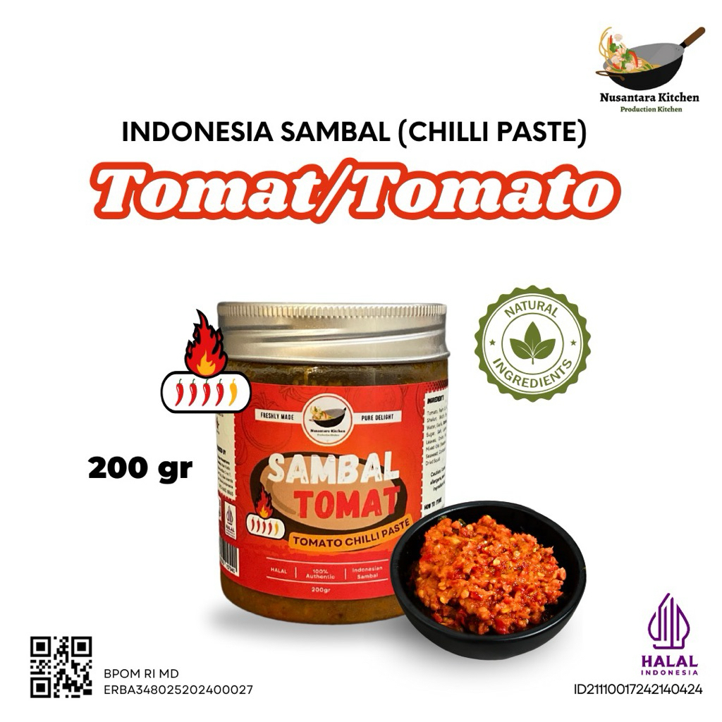 

HALAL - Sambal Tomat by Dapur Nusantara