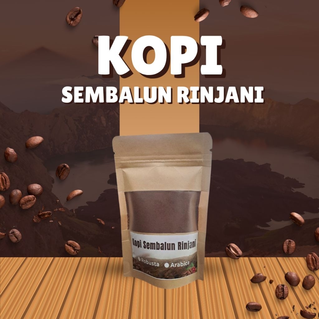 

Kopi Sembalun Rinjani (Robusta) 100% Asli