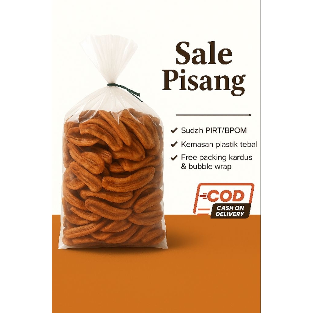 

Sale pisang trenggalek 250G, 500G, 1Kg Free packing