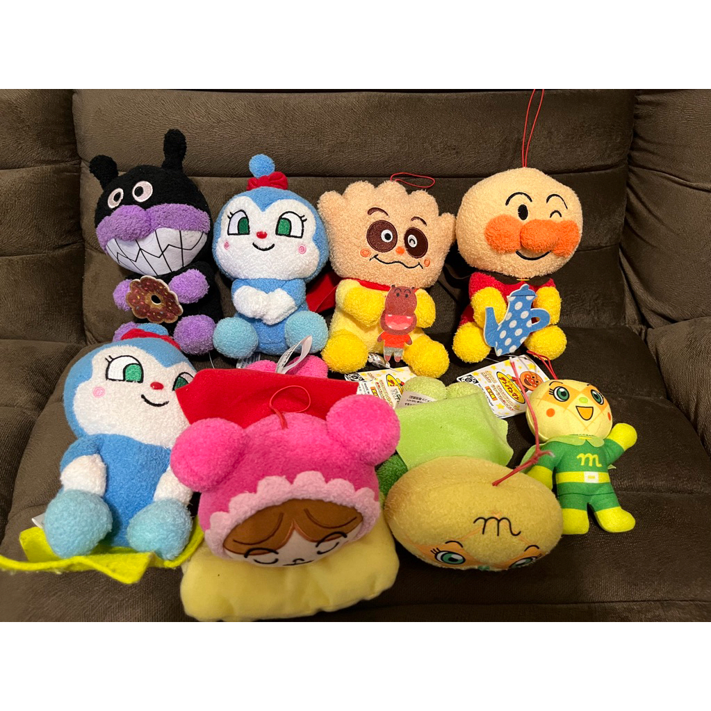 Gantungan kunci/tas boneka kumpulan ANPANMAN & friends original
