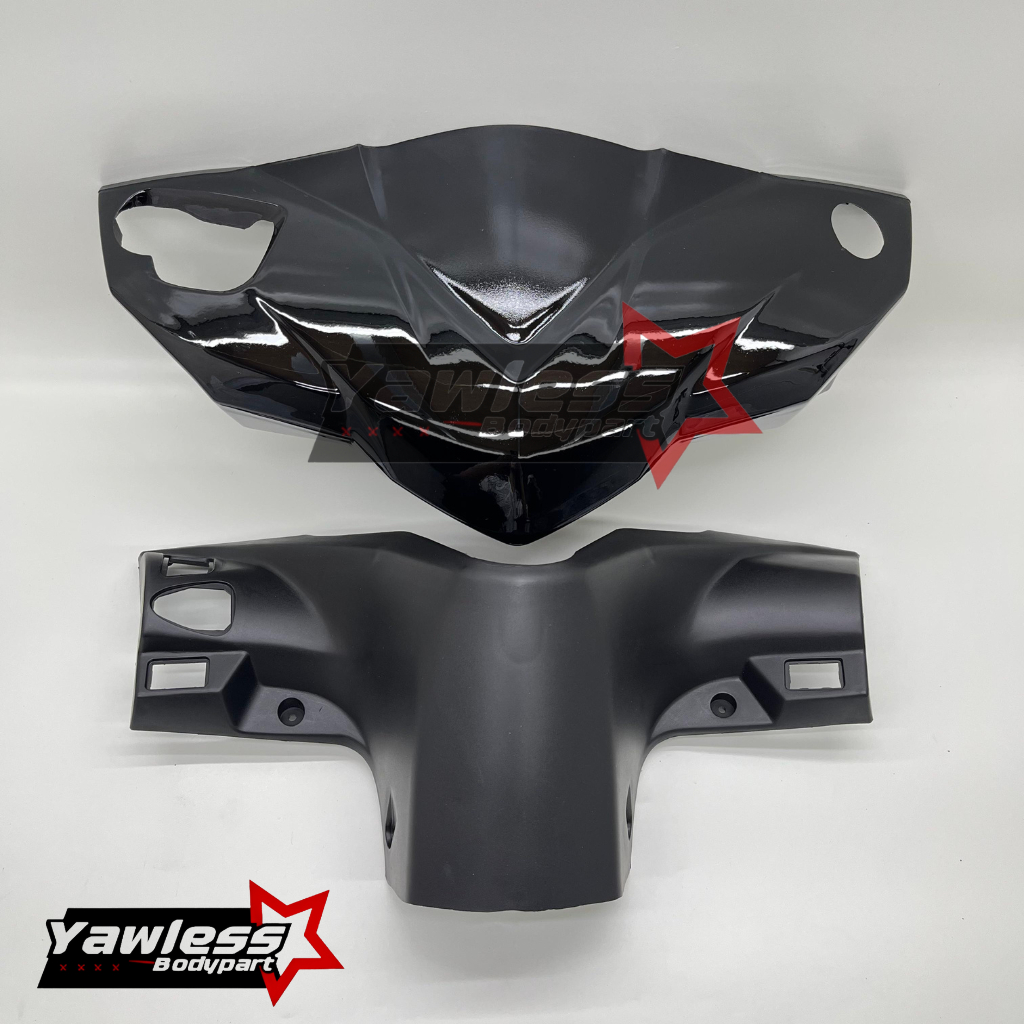 Batok kepala depan belakang vario 110 fi led hitam doff 2015 2016 2017