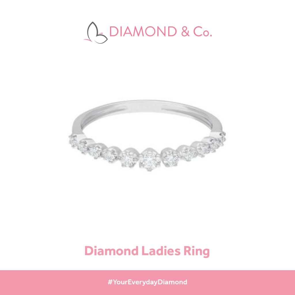 Diamond & Co - Diamond Ladies Ring Listring DRF0028
