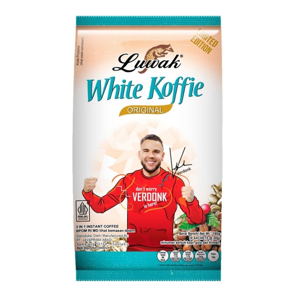 

Luwak White Koffie Kopi Original 9x20gr