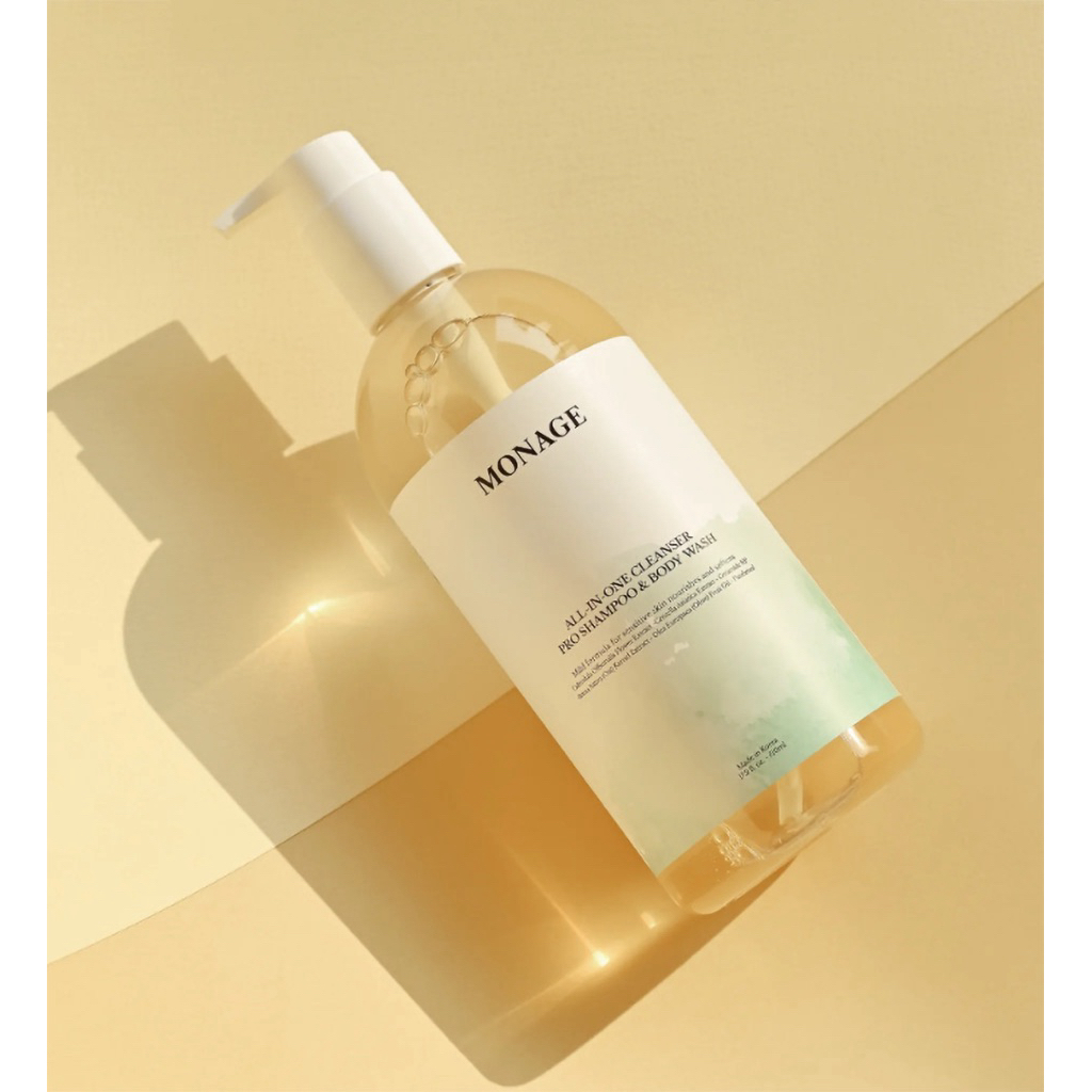 MONAGE Vegan All In One Mild Cleanser