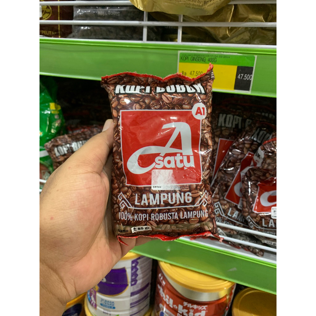 

kopi bubuk robusta Lampung asli 100%