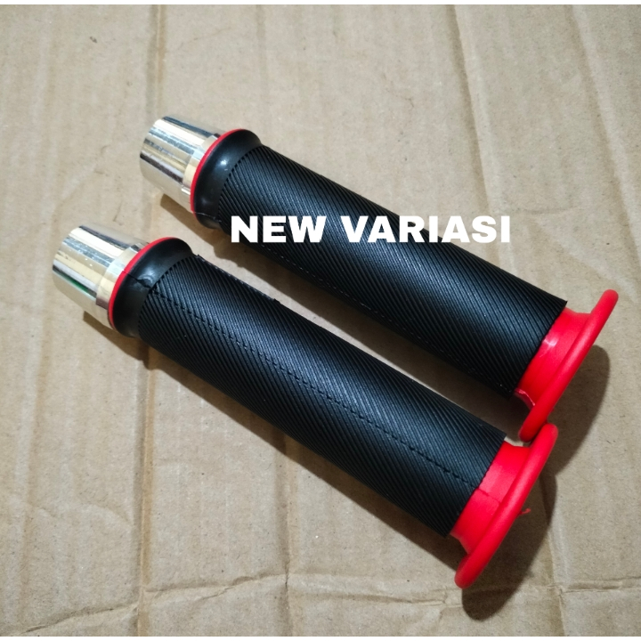 PAKET Handgrip Bulu Model RCB hG66 + JALU STANG PCX / Handfat Grip Motor Lembut GRIP BULU