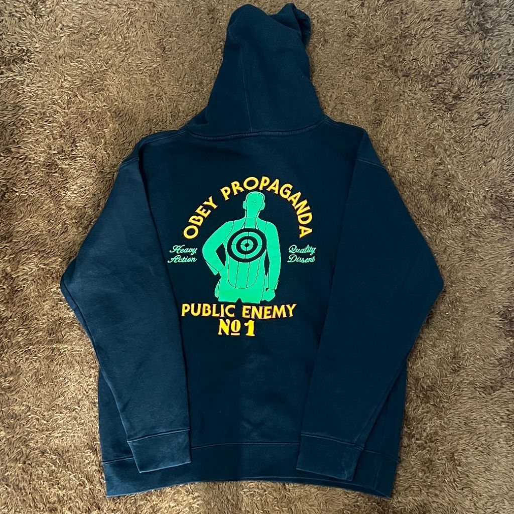 Obey x Public Enemy Hoodie Outer Jacket