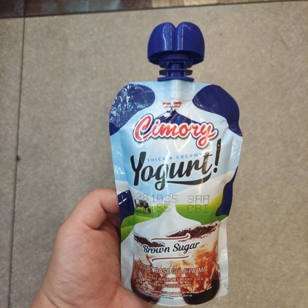 

CIMORY YOGURT BROWN SUGAR YOGHURT RASA GULA PALMA 120gr