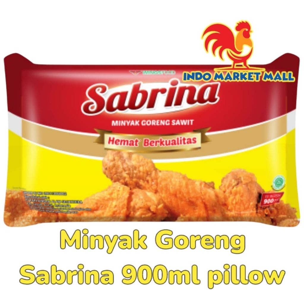 

Minyak Goreng Sabrina 900ml pillow