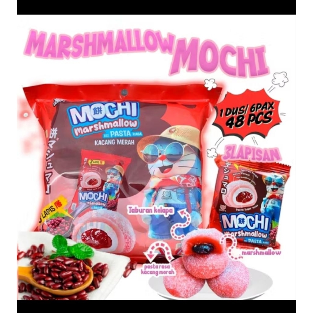 

8 pcs mochi marshmelow