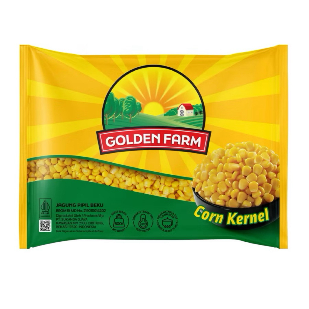 

Jagung Pripil / CORN KERNEL GOLDEN FARM 1kg