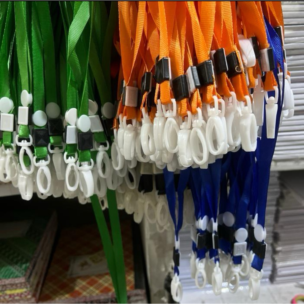

TALI KECIL PER PCS / TALI LANDYARD / ID CARD / GANTUNGAN NAME TAG