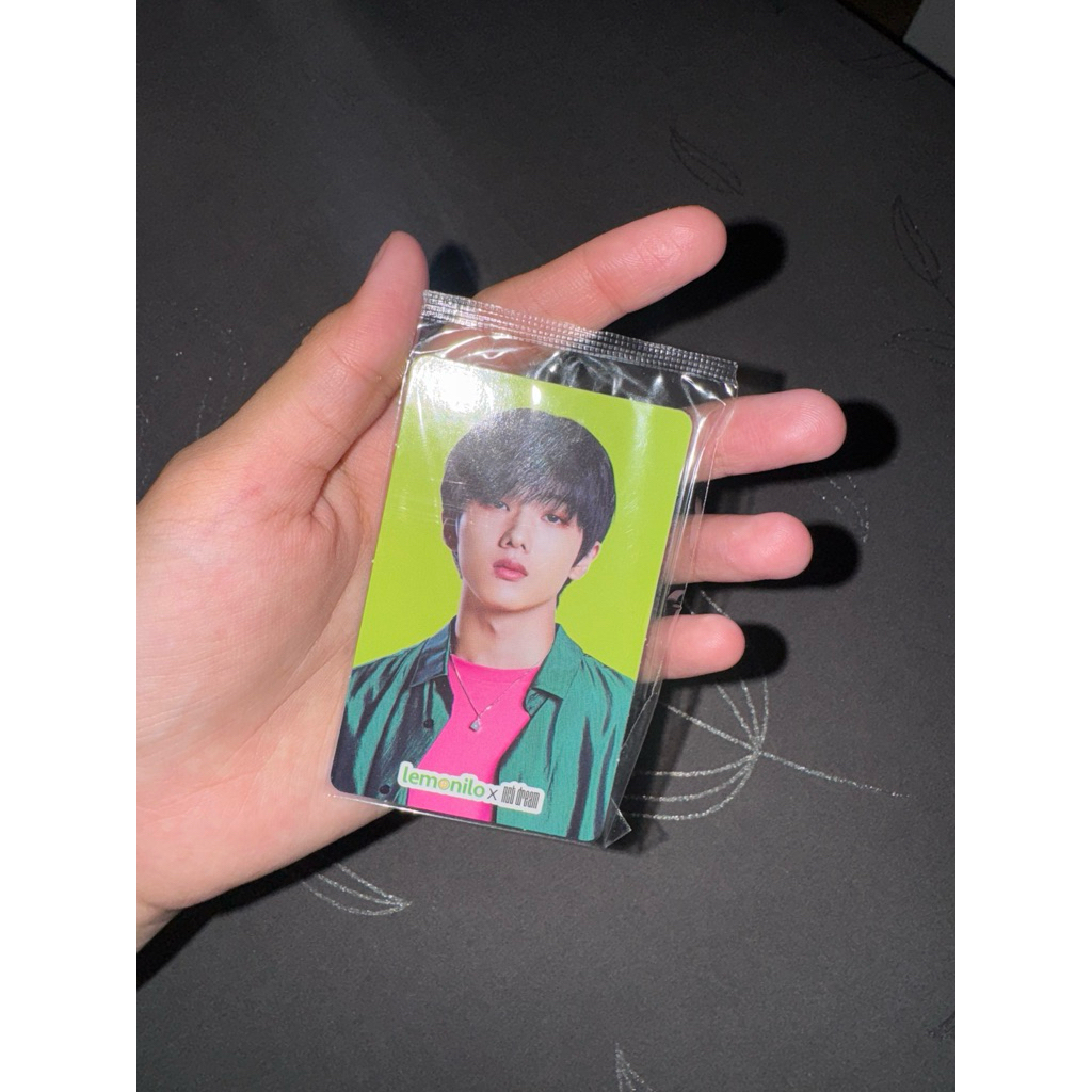 photocard jisung nct lemonilo