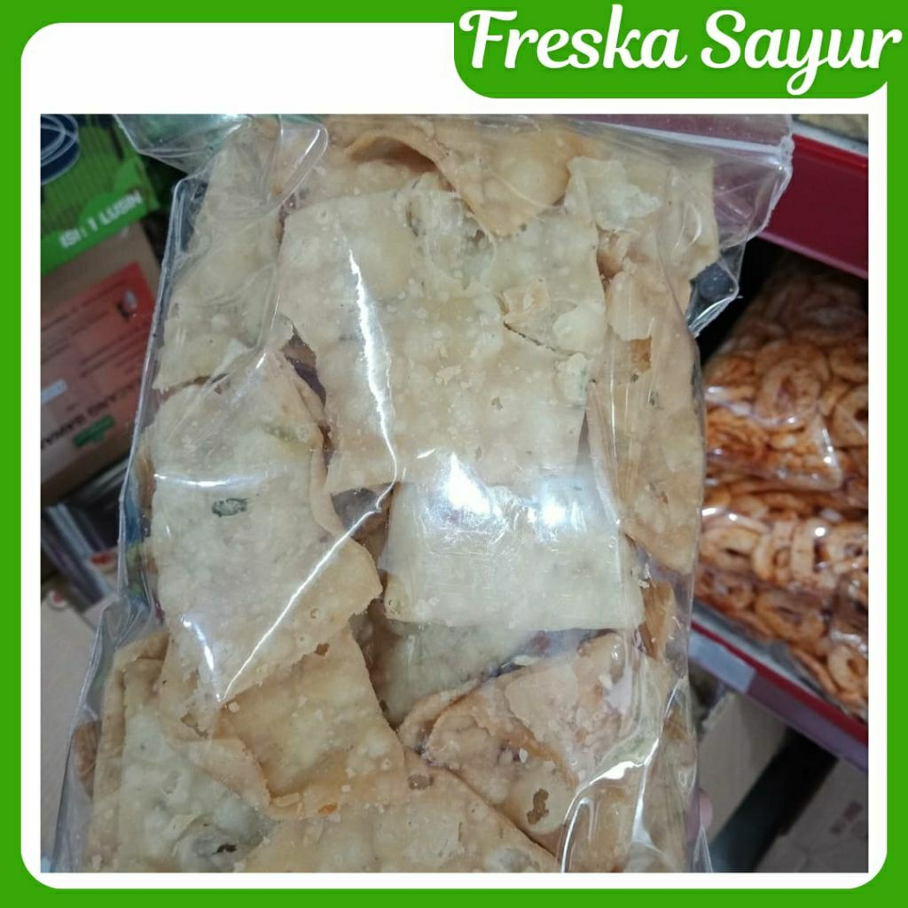 

Cemilan | Keripik Pangsit Bawang 1 Pack