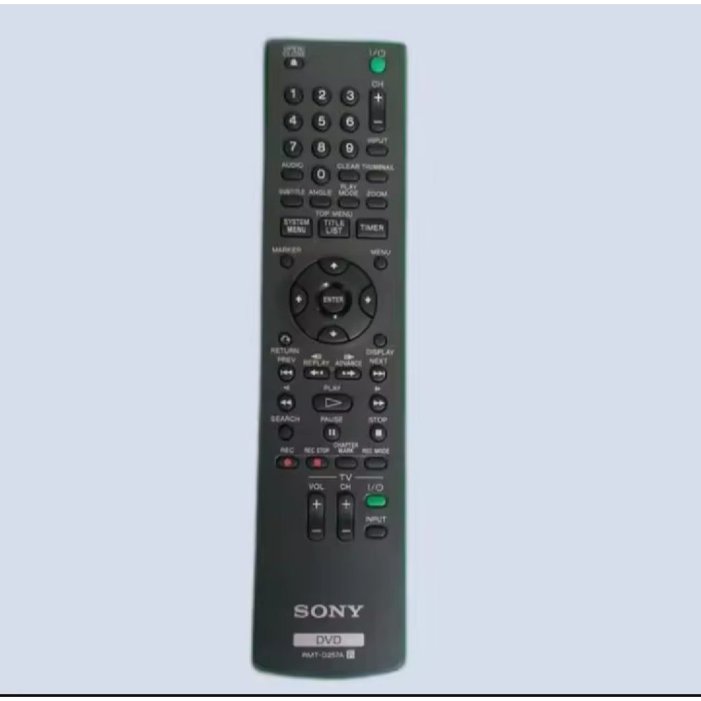 Remote Control DVD HOME THEATER SONY RMT-D257A Original