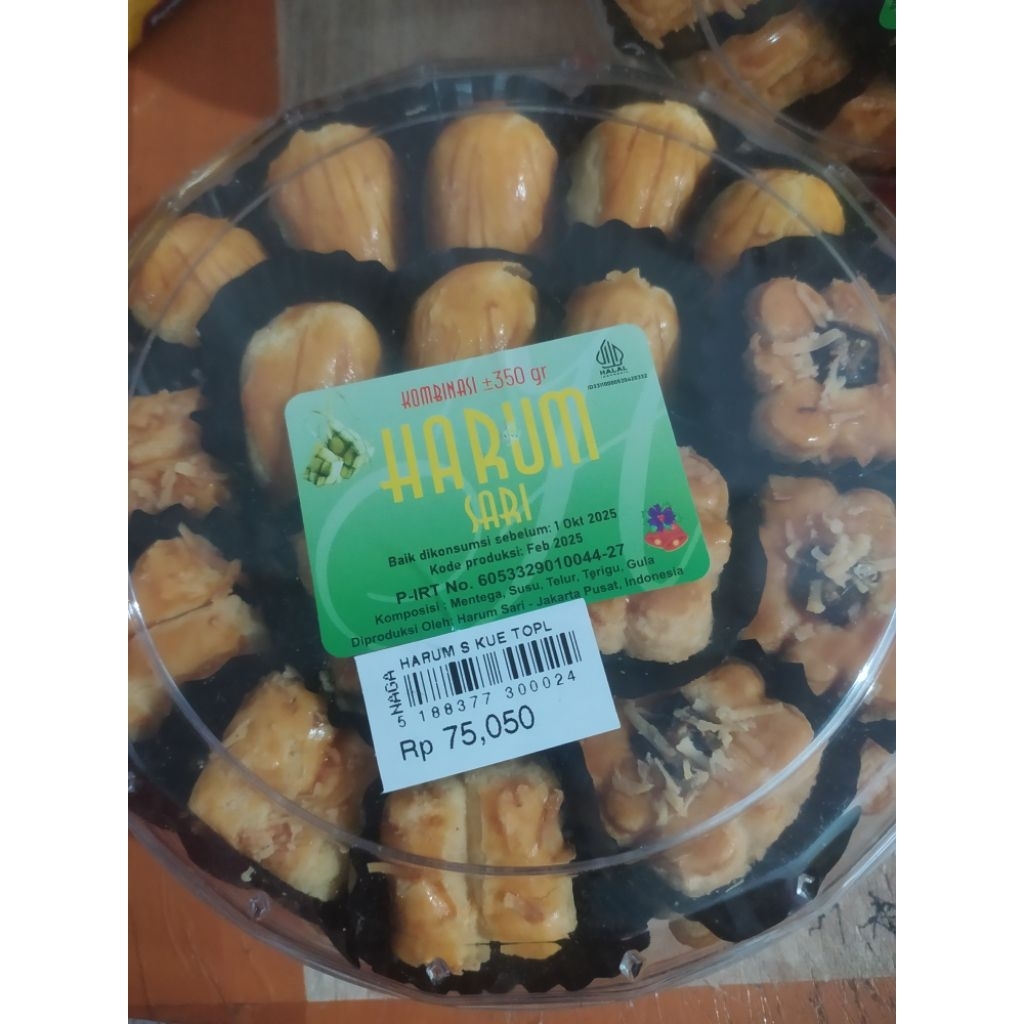

kue nastar harum sari mix 350 gram