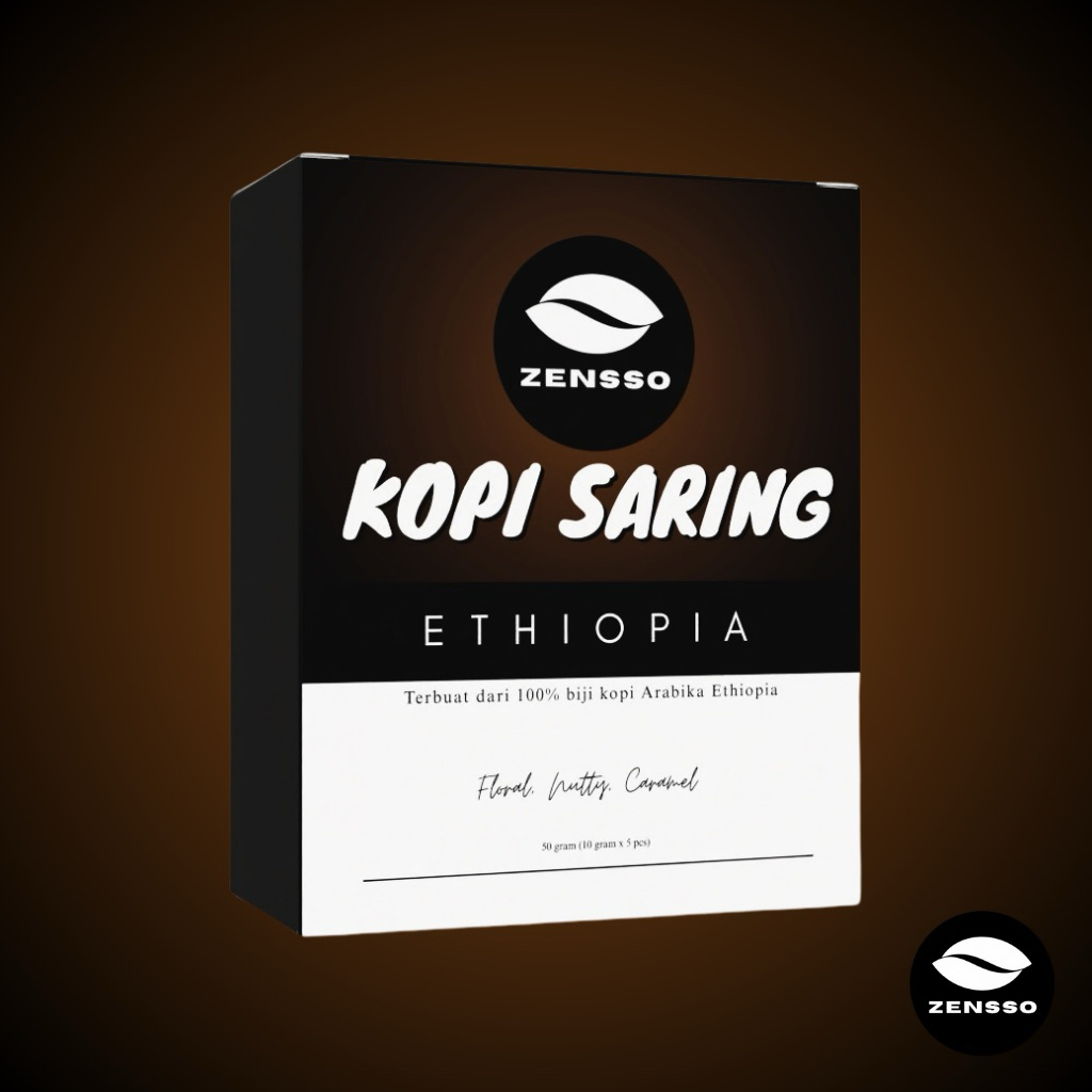 

Dripbag Coffee | Kopi Arabika Ethiopia | Kopi saring ETHIOPIA | ZENSSO COFFEE