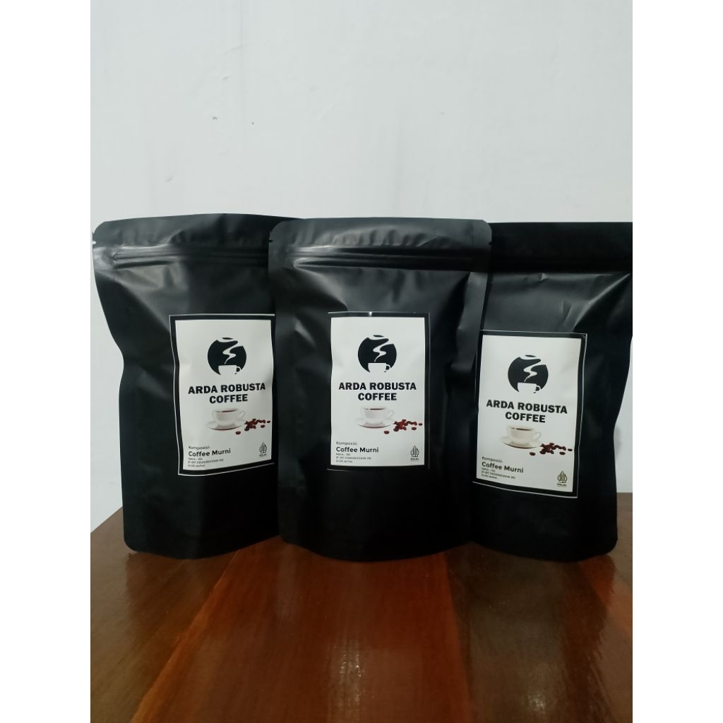 

ROBUSTA kopi bubuk premium/ARDA ROBUSTA COFFEE/Kopi ROBUSTA kemasan sachet 6,5gr ARDA