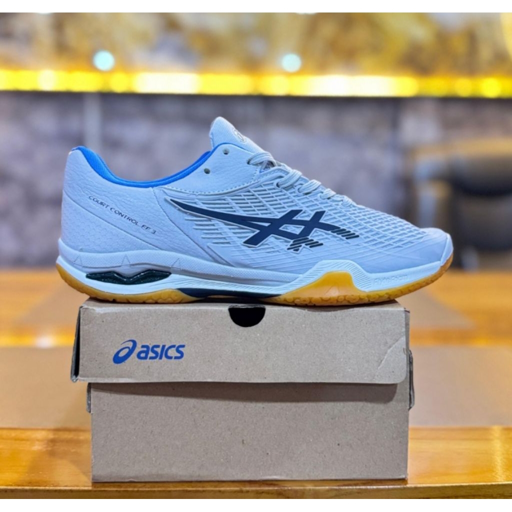 DISKON SEPATU VOLI / SEPATU TENIS / SEPATU BADMINTON / ASICS COURT CONTROL FF / SEPATU OLAHRAGA /