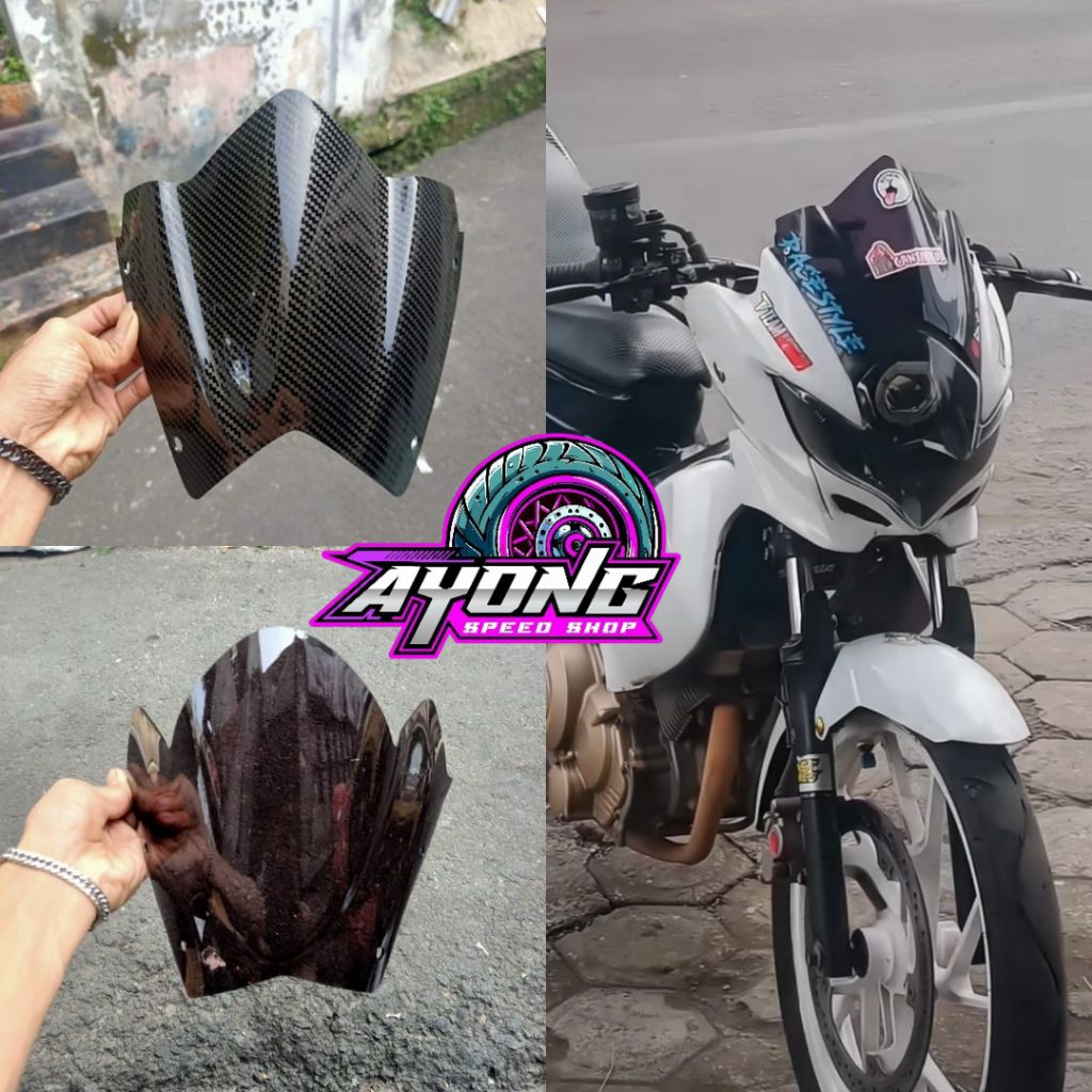Visor Satria Fu Barong 2010-2013 Standart Jenong Kualitas Terbaik