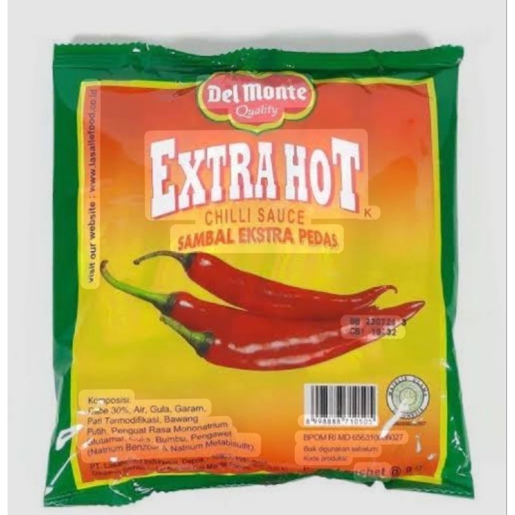 

Del Monte Sambal Extra Hot - 24 Sachet