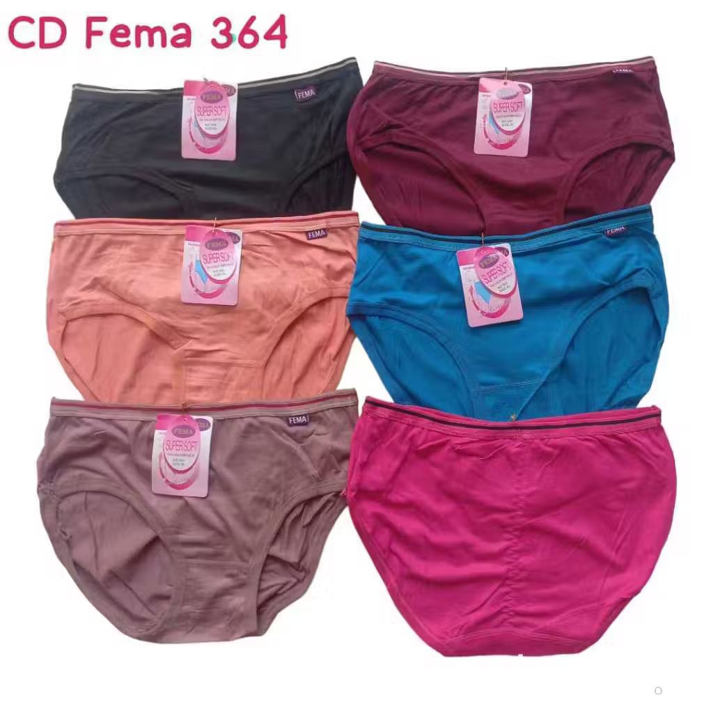 Fema 364 CD Polos Celana Dalam Wanita Super Soft