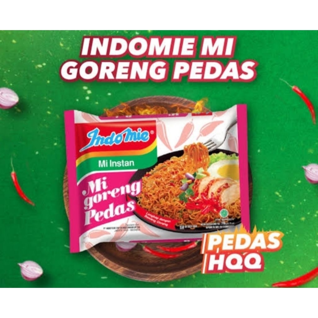 

Indomie instan Goreng pedas