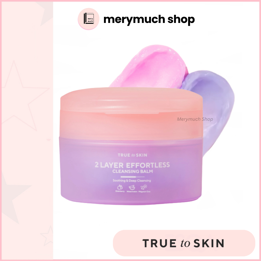 TRUE TO SKIN X YUPI 2 Layer Effortless Cleansing Balm