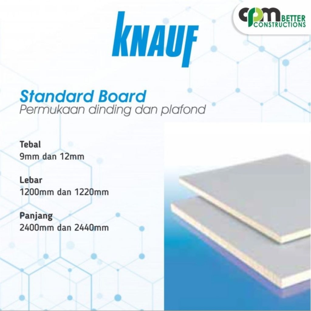 PAPAN GYPSUM KNAUF PLAFON MEDAN