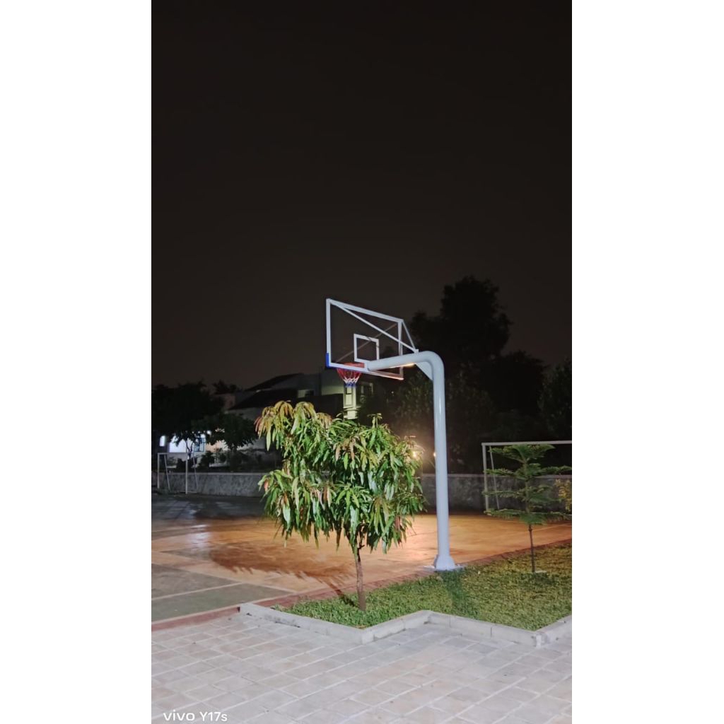Tiang Ring Basket Tanam