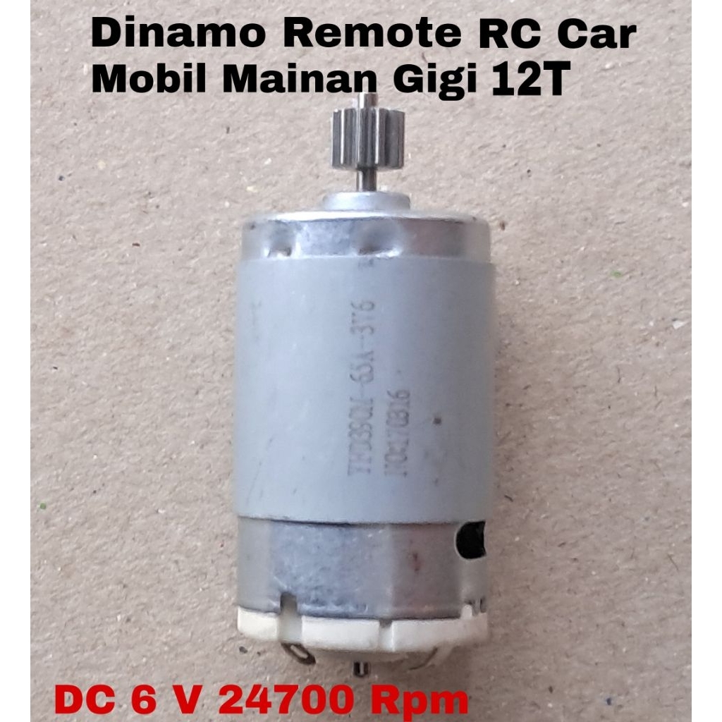 Dinamo DC Motor RS390 RS 390 DC 6V 1.5V-6V RC Car Remote Control Car Model Ship Electric Drill Mesin