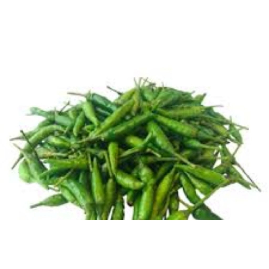 

cabai rawit hijau lalap 1 bungkus