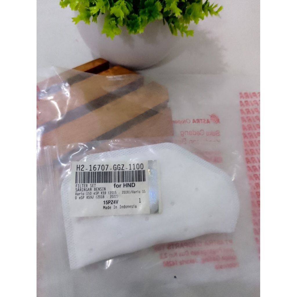 Filter Bensin Filter Saringan Bensin Fuel Pump Vario 150 eSP Supra X 125 New ORIGINAL ASPIRA (GGZ)