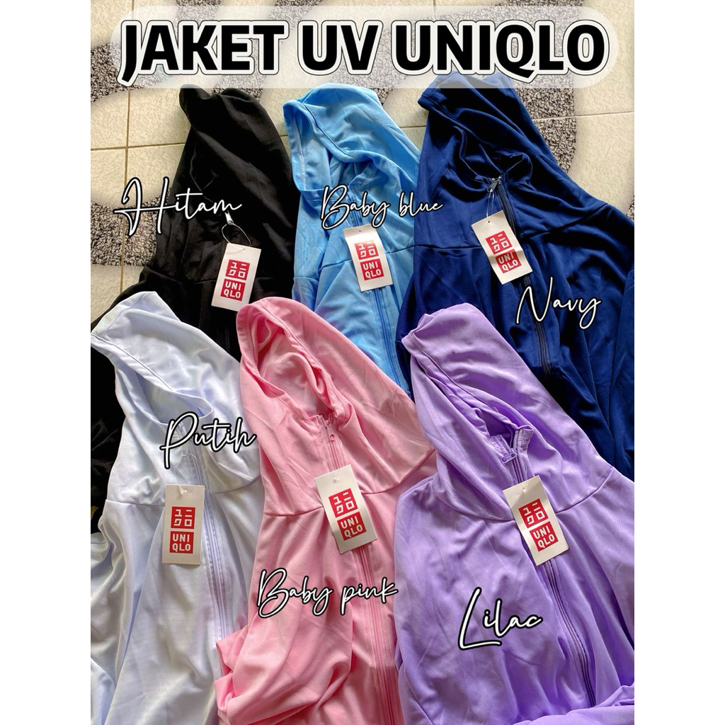 JAKET ANTI UV/JAKET UV PROTECTION jaket olahraga pria wanita