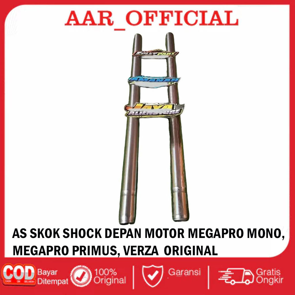 AS Sekok Shockbreaker Depan Motor Megapro Primus Verza New Megapro Original Copotan
